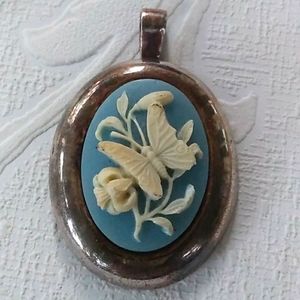 VTG MILOR ITALY Sterling Silver Butterfly 2in1